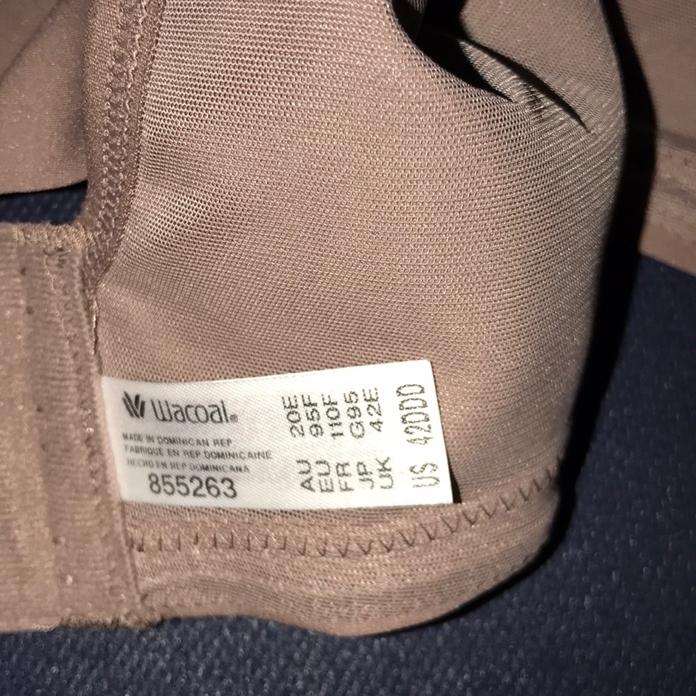 NWT Wacoal 855283 Classic Reinvention Bra UW Taupe - Picture 5 of 6
